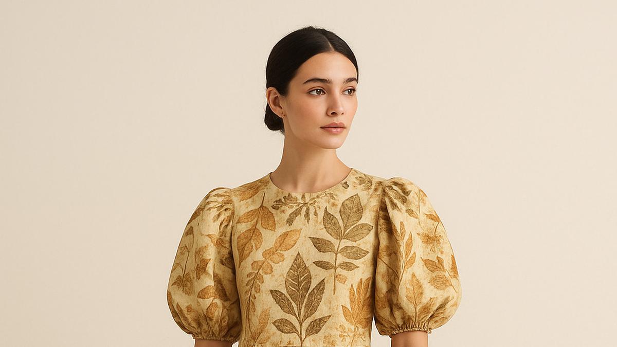 10 Desain Batik Ecoprint Klasik Lengan Puff yang Jadi Tren Mode Terkini 2025