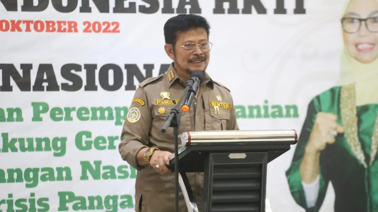 Tingkatkan Perekonomian Masyarakat, Mentan Ajak Wanita Tani Indonesia Jadi Pioner Pertanian