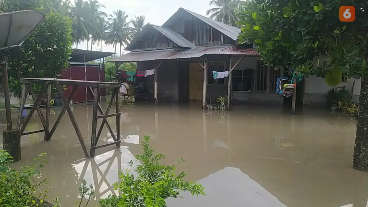 banjir di Desa Sambo, Kabupaten Sigi