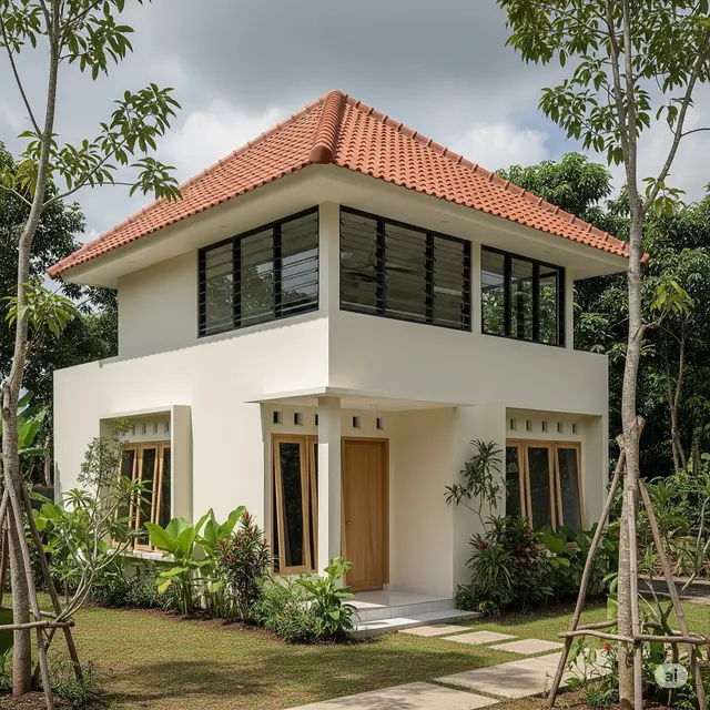 Minimalis dengan Atap Limas