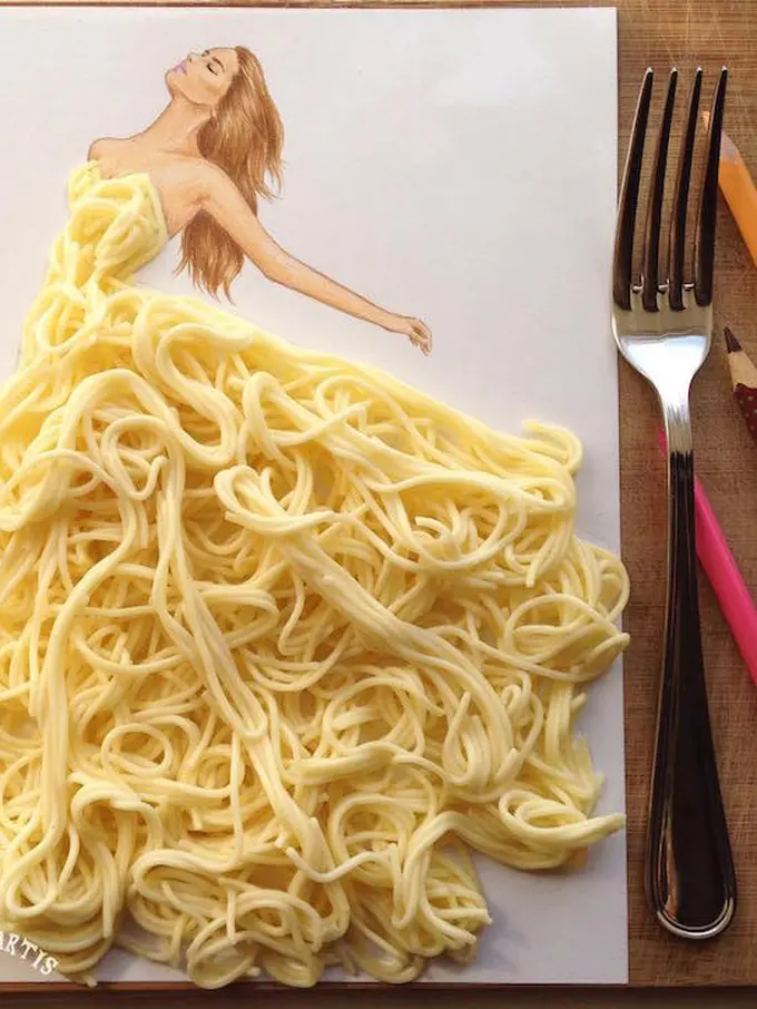 10 Pakaian dalam Ilustrasi Cewek Cantik Ini Bikin Kamu Eyegasm!