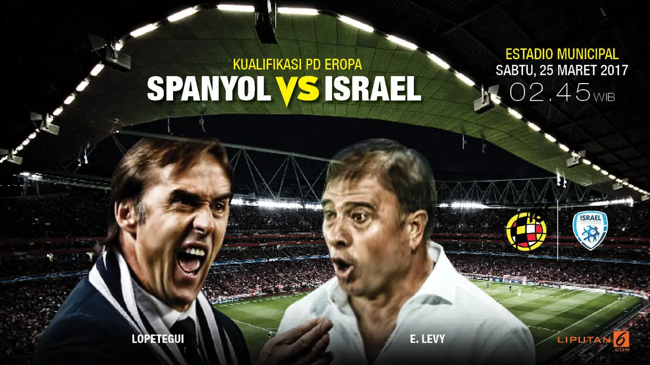 Prediksi Spanyol vs Israel