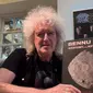 Gitaris Queen Brian May bantu NASA dalam misi pulangkan sampel asteroid pertama. (Dok: NASA TV)