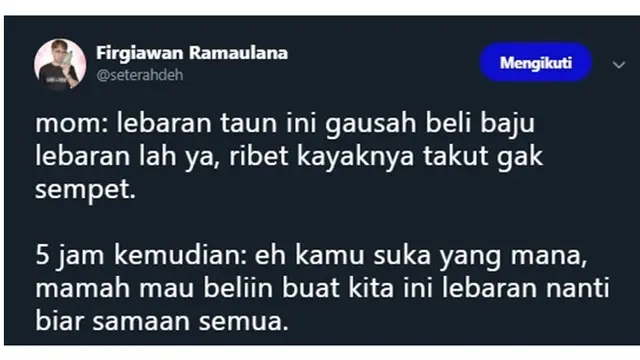 6 Curhatan Netizen Tentang Lebaran Tahun Ini Bikin Tepuk Jidat