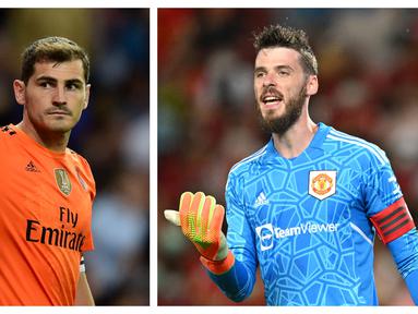 Sejak pertama kali digelar pada 1985, ajang dua tahunan Piala Dunia U-17 yang akan memasuki edisi ke-19 pada 2023 yang akan digelar di Indonesia, telah menghasilkan beberapa pemain top ke depannya. Tak terkecuali 7 kiper top berikut yang merupakan alumnus ajang Piala Dunia U-17. Yuk simak daftar lengkap ketujuh kiper tersebut. (Kolase AFP)