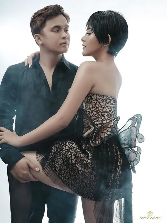 Potret Amanda Manopo Pakai Dress Kupu-kupu. (Sumber: Instagram/fdphotography90)