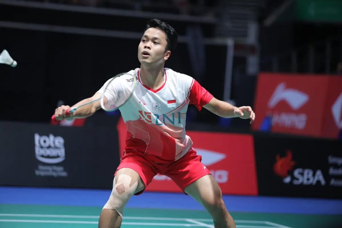 Anthony Sinisuka Ginting - Anthony Ginting - Singaopre Open 2022 - 16 Juli