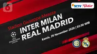 Inter Milan vs Real Madrid (Liputan6.com/Abdillah)