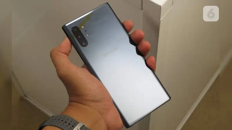 Samsung Galaxy Note 10 Plus. Liputan6.com/Istiarto Sigit Nugroho