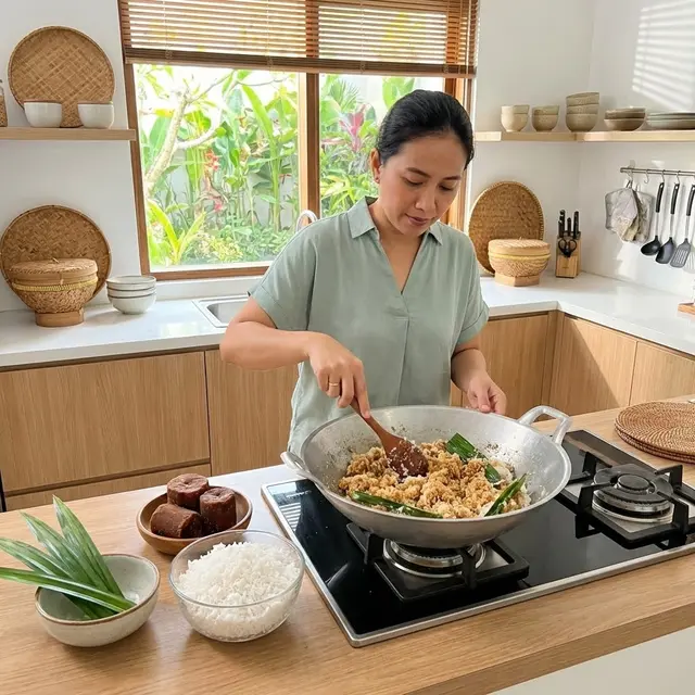 Cara Membuat Dadar Gulung Manis