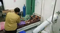 Puluhahn warga di Bogor keracunan usai menyantap tutut atau keong sawah (Liputan6.com/Achamd Sudarno)