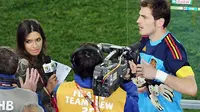 Tak Ada Lagi Ciuman Mesra Casillas-Sara di Piala Dunia 2014