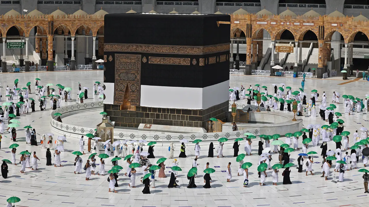 FOTO: Jemaah Mulai Rangkaian Ibadah Haji 2021