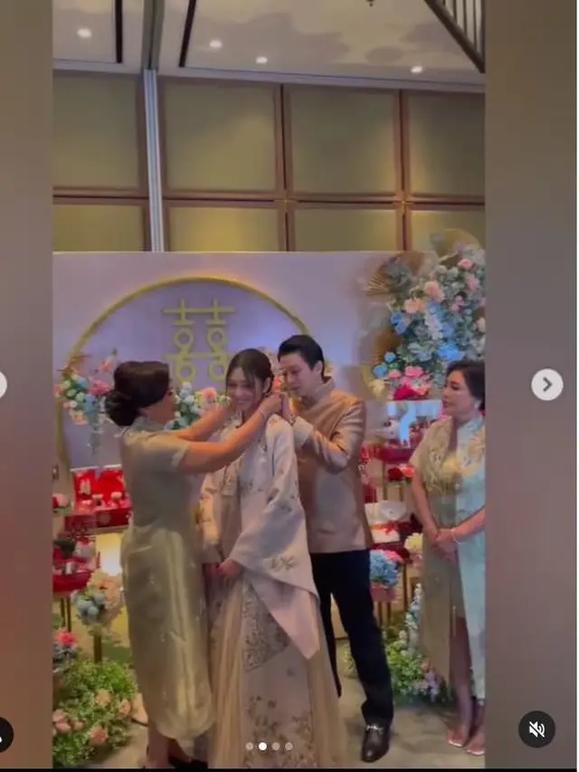 6 Momen Lamaran Jessica Veranda Eks JKT48, Pakai Prosesi Adat Tionghoa