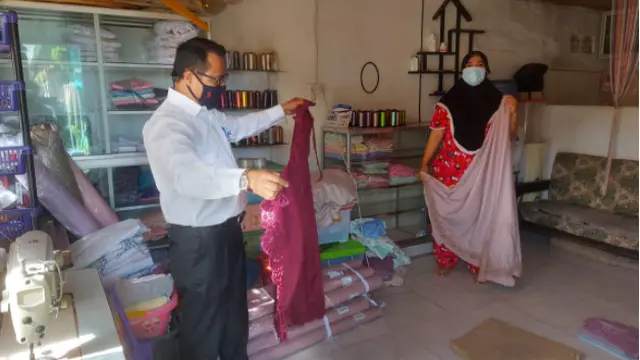 Pengusaha Mukena Bordir Rima Melati