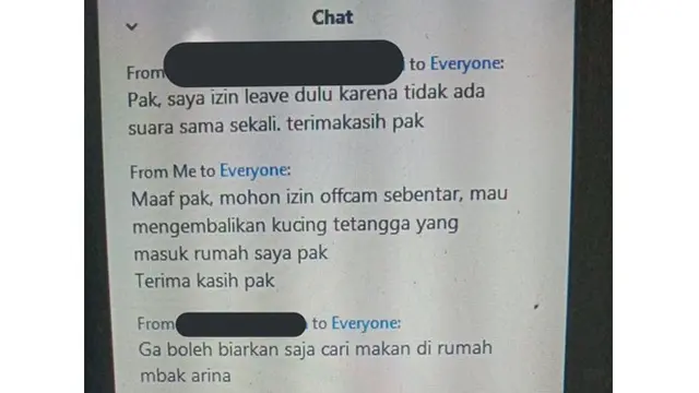 6 Alasan Murid Izin Off Kamera Karena Hewan Ini Kocak
