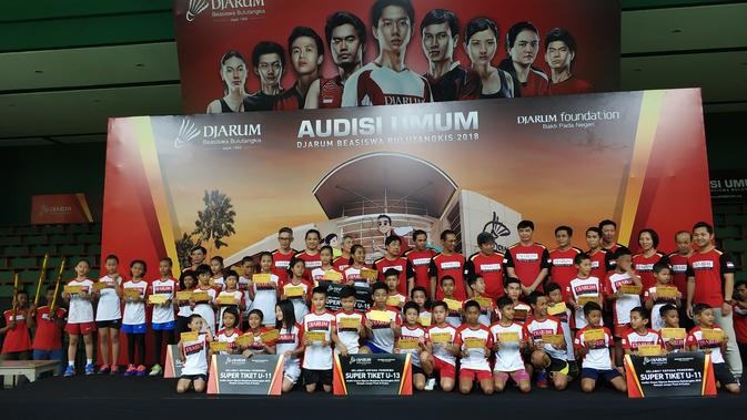 Audisi Djarum Beasiswa Bulutangkis 2018 (Istimewa)