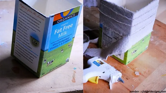 DIY karton susu