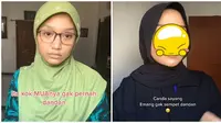 Hasil Makeup MUA di Wajahnya Sendiri Bikin Pangling. (Sumber: TikTok/ @elmahyra_makeup)