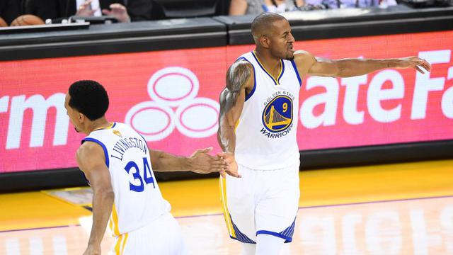 Andre Iguodala dan Shaun Livingston