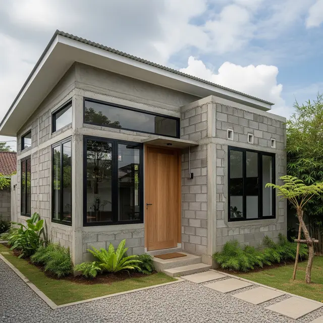 7 Desain Rumah Industrial Low Budget yang Estetik, Kokoh, dan Hemat Biaya