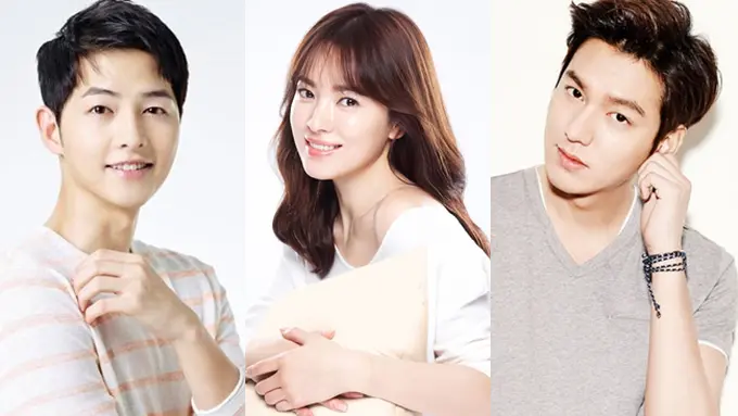Song Joong Ki, Song Hye Kyo dan Lee Min Ho