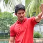 Aktor dan atlet silat Iko Uwais (Liputan6.cm/Herman Zakharia)