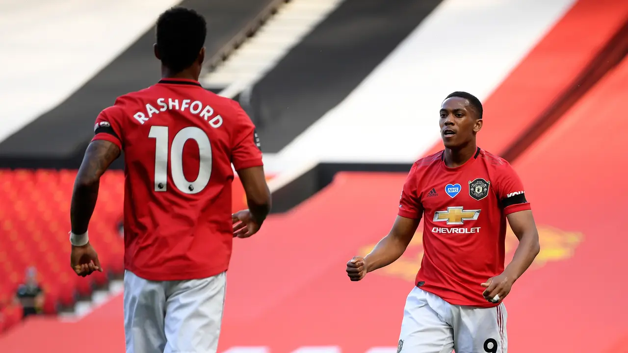 Anthony Martial Hattrick, MU Bantai Sheffield United