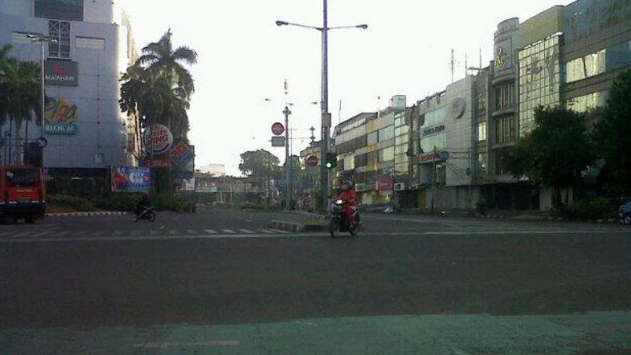 Lalu lintas Jakarta Lengang