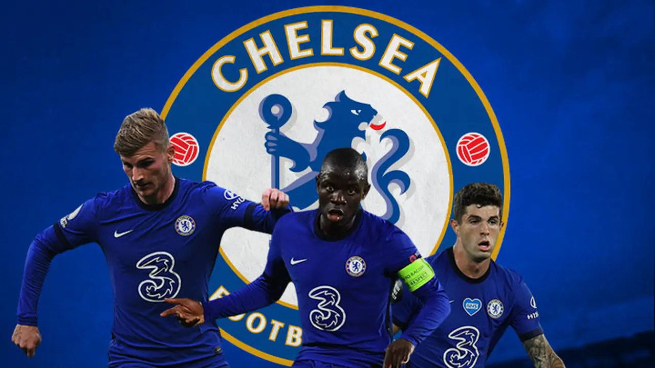 Chelsea - Timo Werner, Christian Pulisic, N'golo Kante