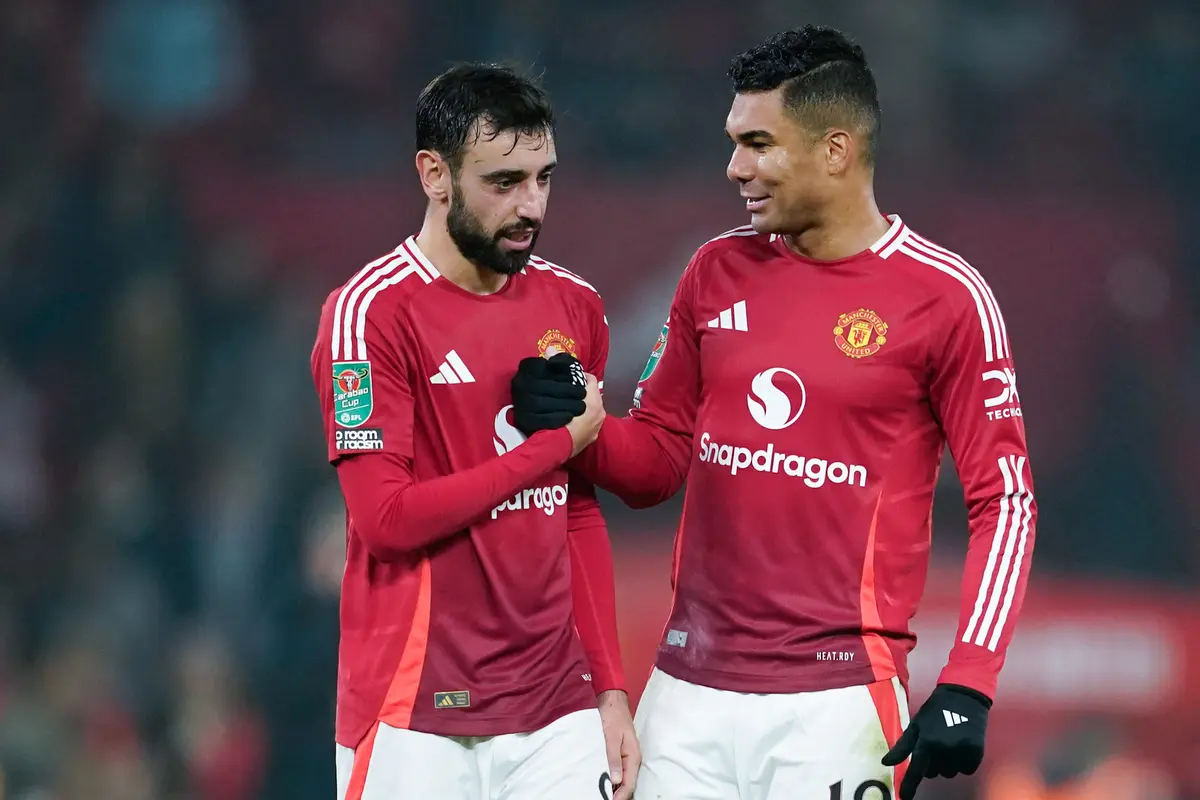 Foto: Melihat Permainan MU Selepas Ditinggal Erik ten Hag, Gacor Lolos ke Perempat Final Carabao Cup