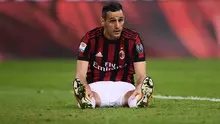 Dari 41 laga di semua kompetisi musim 2017/2018, Nikola Kalinic hanya menyumbang enam gol untuk AC Milan. (MARCO BERTORELLO / AFP)