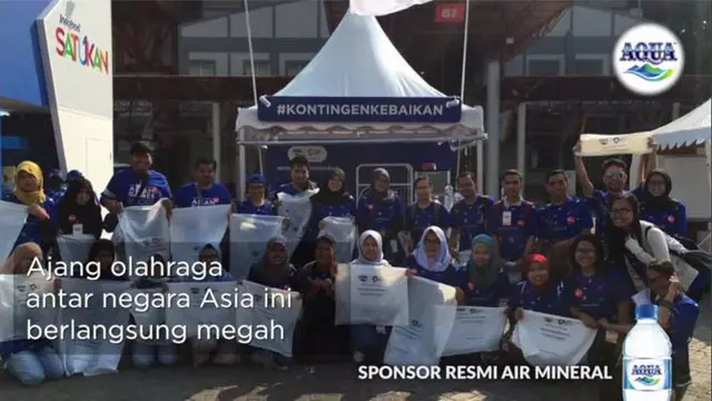 #KontingenKebaikan Danone-AQUA merupakan gerakan untuk mengajak seluruh masyarakat Indonesia melakukan tindakan kebaikan yang menjadi warisan nilai-nilai budaya Indonesia.