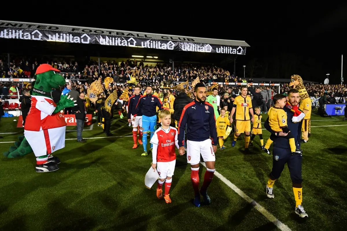 Sutton United Vs Arsenal