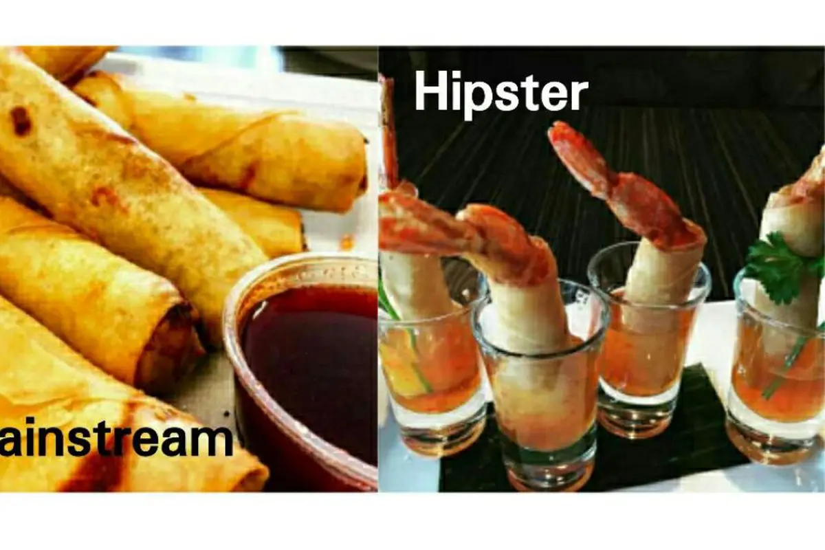 Bikin Ngakak, Ini Perbedaan Makanan Mainstream vs Hipster