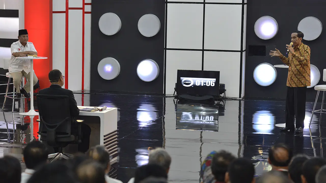 Prabowo Jokowi Debat