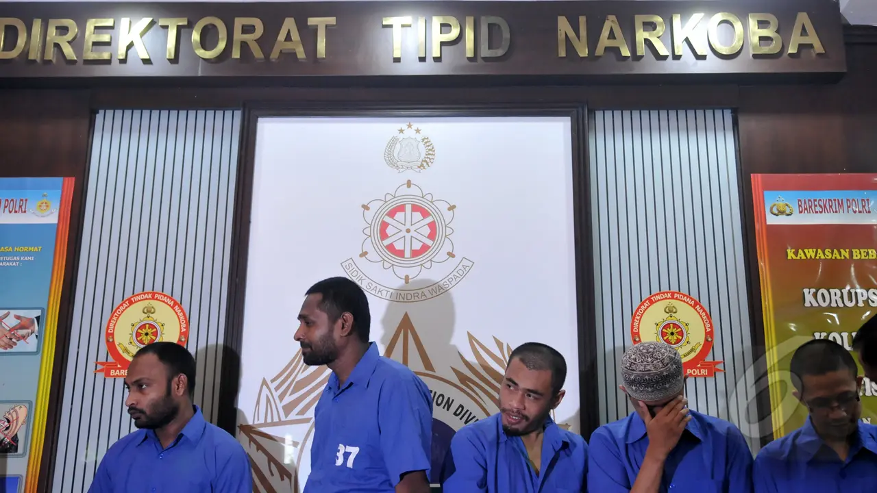 Pengedar Sabu Asal Sri langka di Bekuk Bareskrim Polri