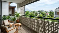 9 Ide Roster untuk Balkon Rumah yang Bikin Tampilan Lebih Estetik dan Sejuk
