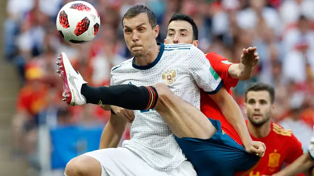 Rusia Pulangkan Spanyol Lewat Adu Penalti