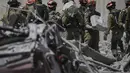 Sejak 13 Juni 2025 otoritas Israel melaporkan setidaknya 24 orang tewas akibat serangan balasan dari Iran. (AP/Leo Correa)