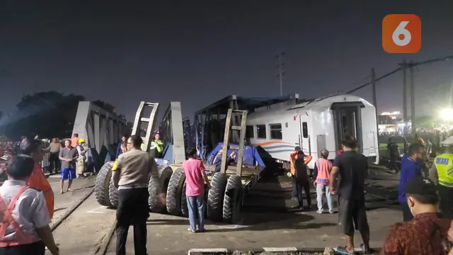 Kereta vs truk