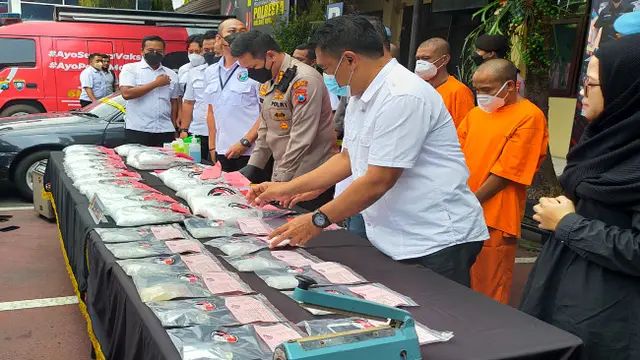 Polisi Tangkap Pengedar 21 Kg Sabu, Tanda Kota Malang Jadi Titik Transaksi Jaringan Narkoba