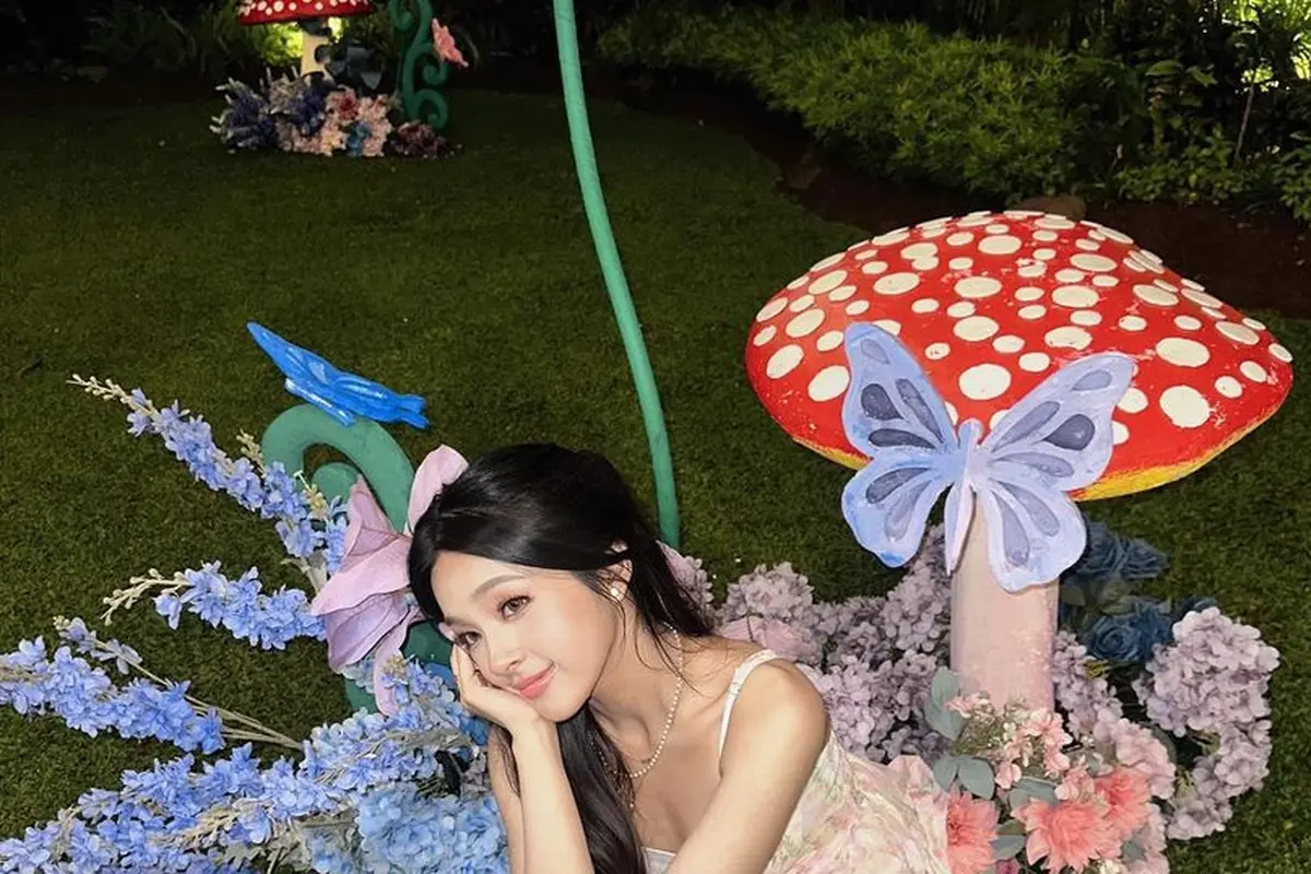 Potret Keseruan Ulang Tahun Garden Party Eca Aura