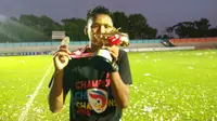Septian Satria Bagaskara, top scorer Liga 3 2018. (Bola.com/Vincentius Atmaja)