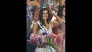 Miss Kolombia Paulina Vega terpilih sebagai Miss Universe 2014, Minggu (25/1/2015). (AFP PHOTO/Timothy A. CLARY)