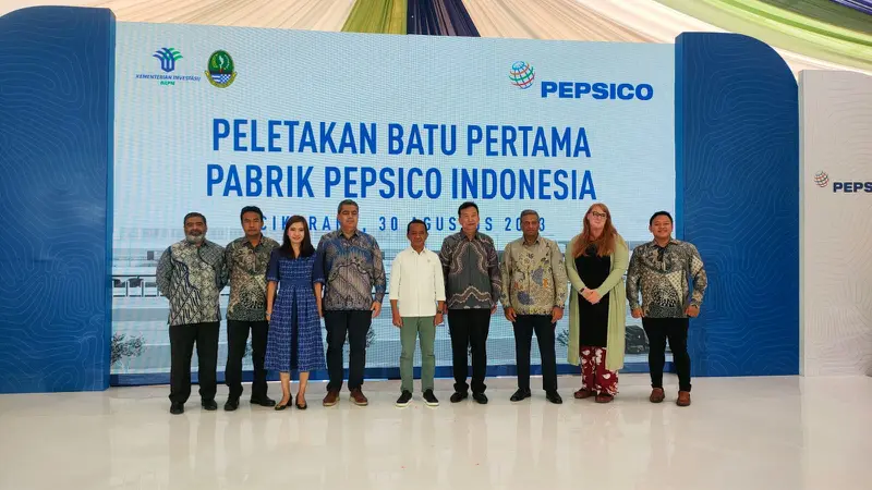 Peletakkan Batu Pertama Pabrik PepsiCo Indonesia