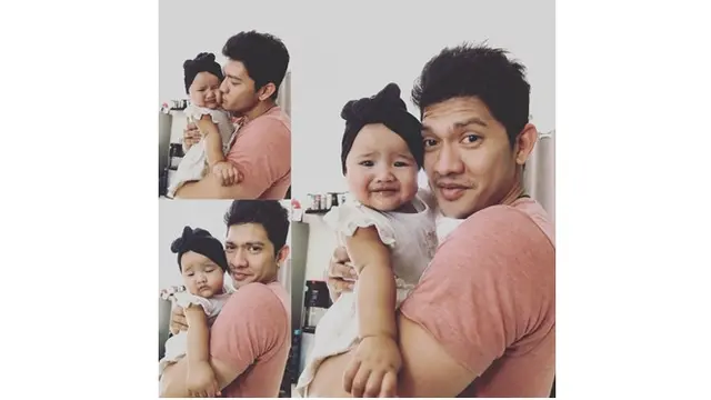 Artis Tampan Asuh Anak Perempuannya