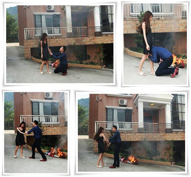 Lelah dengan aturan di keluarga suami yang kaya, wanita muda ini meminta cerai. Ia juga membakar tas mahal pemberian suami | Photo: Copyright asiantow.net