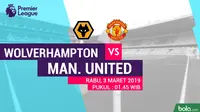 Premier League Wolverhampton Wanderers Vs Manchester United (Bola.com)