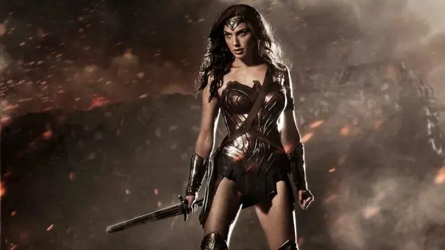 Wonder Woman oleh Gal Gadot dalam Batman V Superman: Dawn of Justice